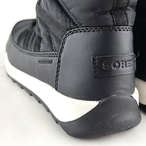 SOREL Women's Whitney II Short Winter Boots Waterproof Lace Up Black Size 8 - Picture 5 of 15